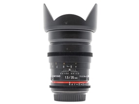 Samyang 35mm T1.5 - Canon EF Fit