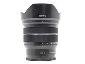 Sony E 10-18mm f/4 OSS