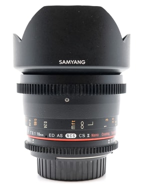 Samyang 10mm T3.1 ED AS NCS CS VDSLR II - Nikon Kompatibel