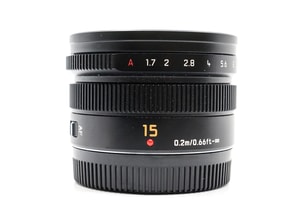 Panasonic Leica DG Summilux 15mm f/1.7 ASPH.
