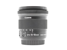 Canon EF-S 10-18mm f/4.5-5.6 IS STM