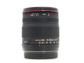Sigma 18-200mm f/3.5-6.3 DC - Canon EF-S Fit