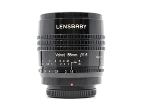 Lensbaby Velvet 56mm f/1.6 - Micro Four Thirds Fit