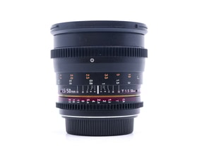 Samyang 50mm T1.5 VDSLR AS UMC - Canon EF Fit