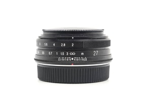 Voigtlander Ultron 27mm f/2 - Fujifilm X Fit