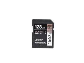 Lexar Professional 128 GB 1667x 250 MB/s SDXC-Geheugenkaart