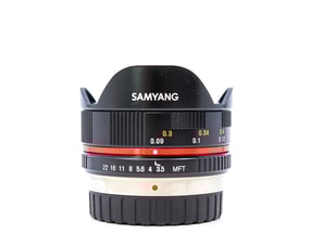 Samyang 7.5mm f/3.5 UMC Fisheye - Micro Four Thirds Fit