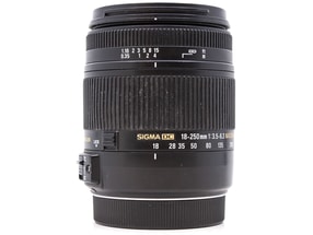 Sigma 18-250mm f/3.5-6.3 DC Makro OS HSM - Canon EF-S Kompatibel