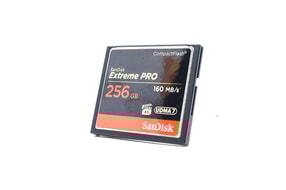 SanDisk Extreme Pro 256GB 160MB/s Compact Flash