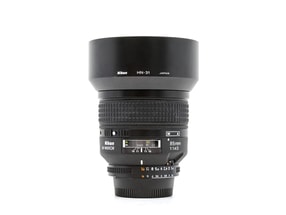 Nikon AF Nikkor 85mm f/1.4D