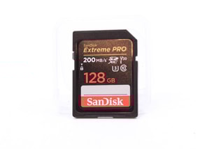 SanDisk Extreme PRO 128gb 200MB/s SDXC Card