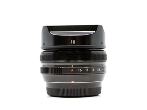 Fujifilm XF 18mm f/2 R