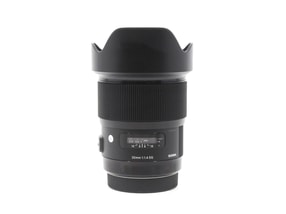 Sigma 20mm f/1.4 DG HSM ART - Canon EF Fit