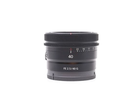 Sony FE 40mm f/2.5 G