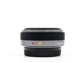 Panasonic Lumix G 20mm f/1.7 ASPH