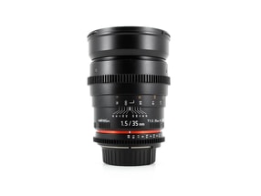 Walimex Pro 35mm T1.5 - Monture Sony FE