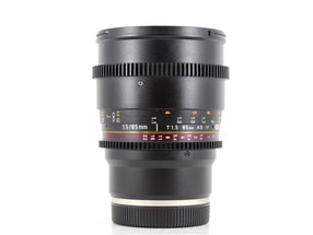 Samyang 85mm T1.5 AS UMC II Cine - Monture Sony E