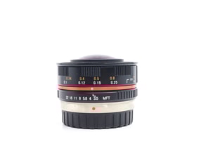 Samyang 7.5mm f/3.5 UMC Fisheye - Micro Four Thirds Fit