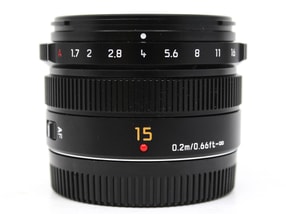 Panasonic Leica DG Summilux 15mm f/1.7 ASPH.
