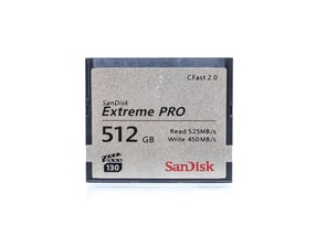 SanDisk 512GB Extreme PRO CFast 2.0