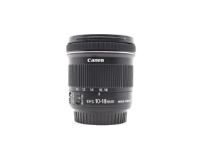 Canon EF-S 10-18mm f/4.5-5.6 IS STM