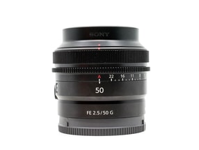 Sony FE 50mm f/2.5 G