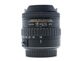 Tokina 10-17mm f/3.5-4.5 AT-X DX AF Fisheye - Canon EF-S Kompatibel