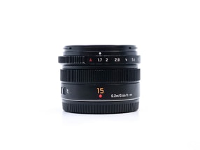 Panasonic Leica DG Summilux 15mm f/1.7 ASPH.