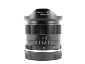 7Artisans 12mm f/2.8 - Attacco Canon EF-M