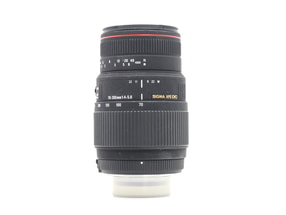 Sigma 70-300mm f/4-5.6 APO DG Macro (2005) - Monture Nikon