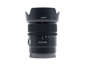 Sony E 15mm F/1.4 G