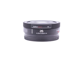 Panasonic Lumix S 26mm f/8