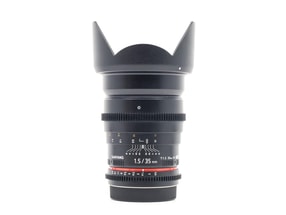 Samyang 35mm T1.5 - Canon EF Fit