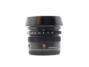 Panasonic Leica DG Summilux 15mm f/1.7 ASPH.