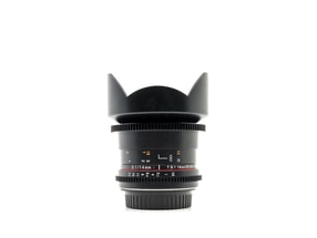 Samyang 14mm T3.1 Cine VDSLR MK2 - Attacco Canon EF