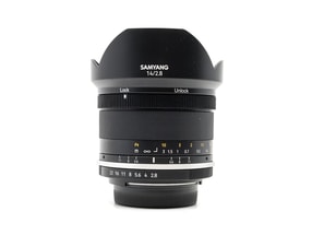Samyang MF 14mm f/2.8 MK2 - Monture Nikon