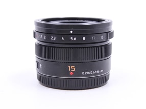 Panasonic Leica DG Summilux 15mm f/1.7 ASPH.