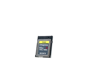 Sony 512GB 1700MB/s Tough Type B CFexpress Karte