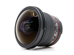 Samyang 8mm f/3.5 UMC CS II - Attacco Nikon