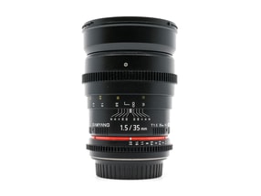 Samyang 35mm T1.5 - Canon EF Fit