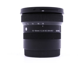 Sigma 10-18mm f/2.8 DC DN Contemporary - Sony E Fit
