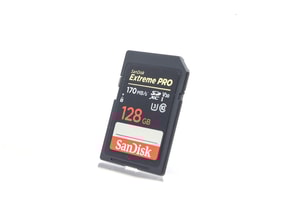 SanDisk 128GB Extreme Pro 170MB/s SDXC Card