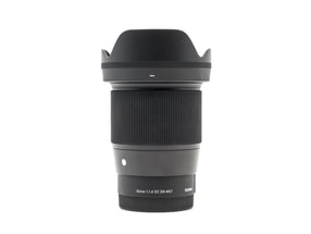 Sigma 16mm f/1.4 DC DN Contemporary - Attacco Sony E