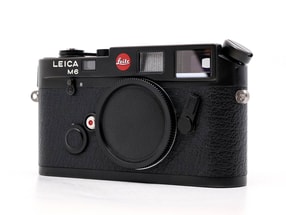Leica M6 .72mm Black Chrome [10404]