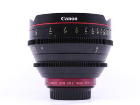 Canon CN-E 14mm T3.1 L F - EF Fit