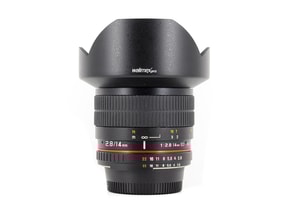 Walimex Pro 14mm f/2.8 ED AS IF UMC - Attacco Nikon