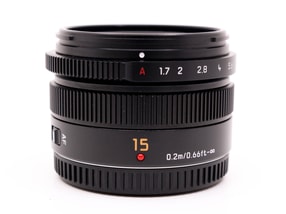 Panasonic Leica DG Summilux 15mm f/1.7 ASPH.