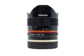 Samyang 8mm f/2.8 UMC Fisheye II - Sony E Fit