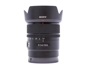 Sony E 15mm F/1.4 G
