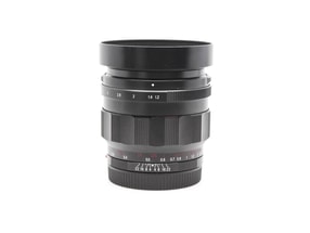 Voigtlander Nokton 40mm f/1.2 - Sony FE Fit